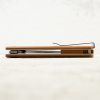 Нож Petrified Fish Beluga, K110, Sandblasting, Micarta Brown Handle, PFP01KMP Нож Petrified Fish Beluga, K110, Sandblasting, Micarta Brown Handle, PFP01KMP